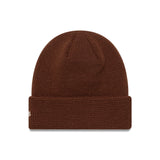 Bonnet Alpine, maille gaufre au bord, New Era, marron