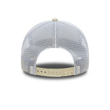 Casquette alpine, trucker, saisonnière, New Era, 9FORTY, crème