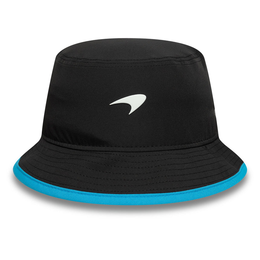 Casquette bucket McLaren, POP, New Era, coupe fuselée, noire