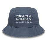 Chapeau seau Red Bull Racing, saisonnier, évasé, New Era, 9FORTY, bleu