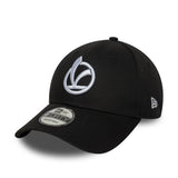 Casquette Vespa, saisonnière, New Era 9FORTY, noir