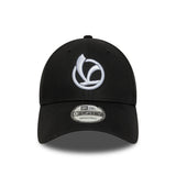 Casquette Vespa, saisonnière, New Era 9FORTY, noir