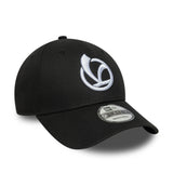 Casquette Vespa, saisonnière, New Era 9FORTY, noir