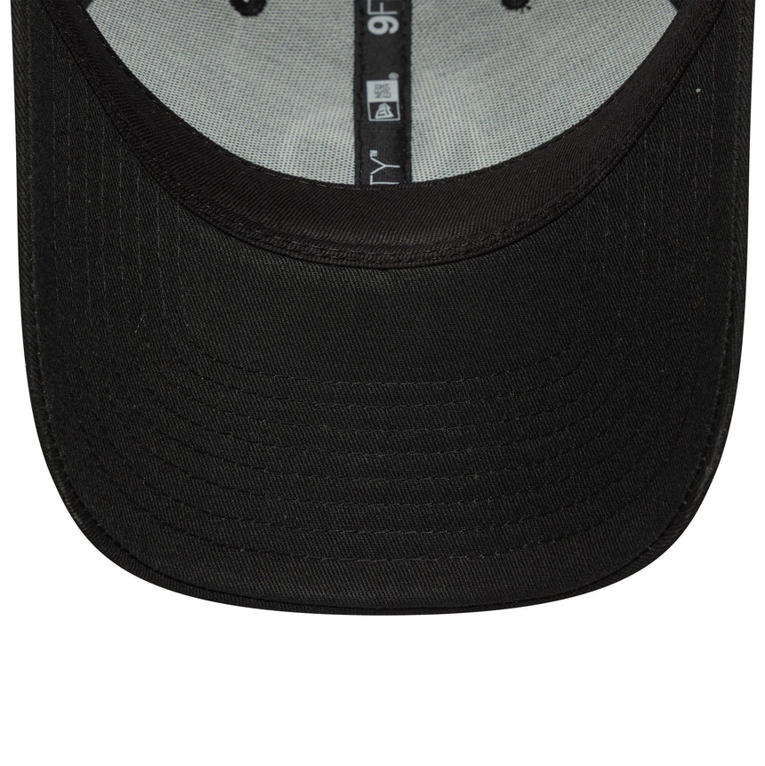 Casquette Vespa, saisonnière, New Era 9FORTY, noir