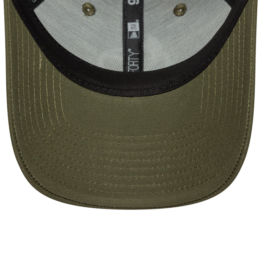 Casquette Vespa, saisonnière, New Era 9FORTY, verte