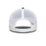 Casquette Visa RB, trucker, saisonnière, New Era, 9FORTY, bordeaux