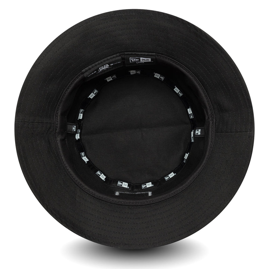 Casquette bucket Visa RB, de saison, ajustée, New Era, 9FORTY, noir