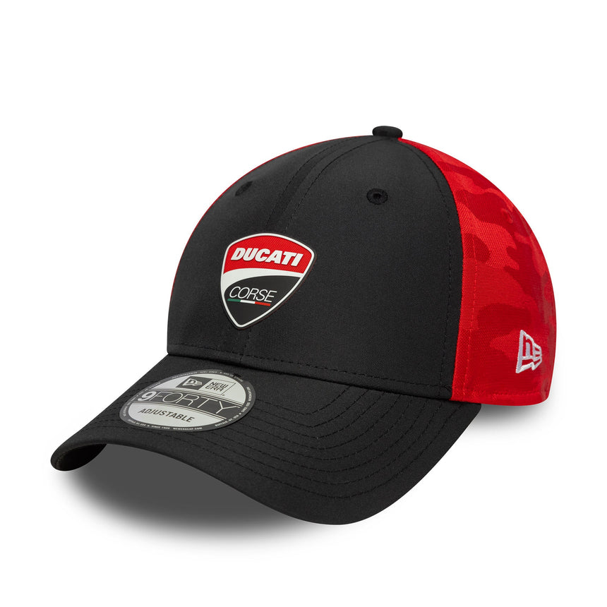 Casquette Ducati, Logo, New Era, 9FORTY, multicolore
