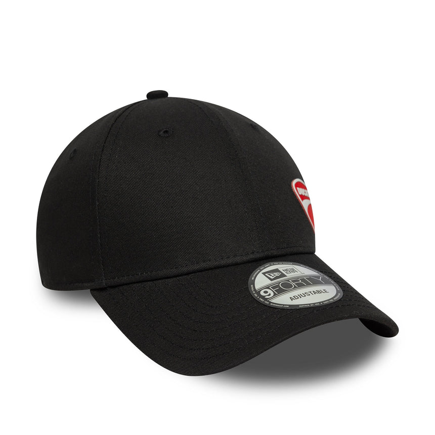Casquette Ducati, New Era, 9FORTY, noire