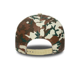 Casquette Ducati, camouflage Scrambler, New Era, 9FORTY, beige