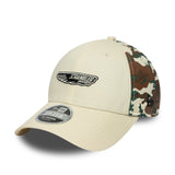 Casquette Ducati, camouflage Scrambler, New Era, 9FORTY, beige