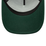 Casquette Valentio Rossi n°46, trucker, VR46, saisonnière, New Era, 9FORTY, verte