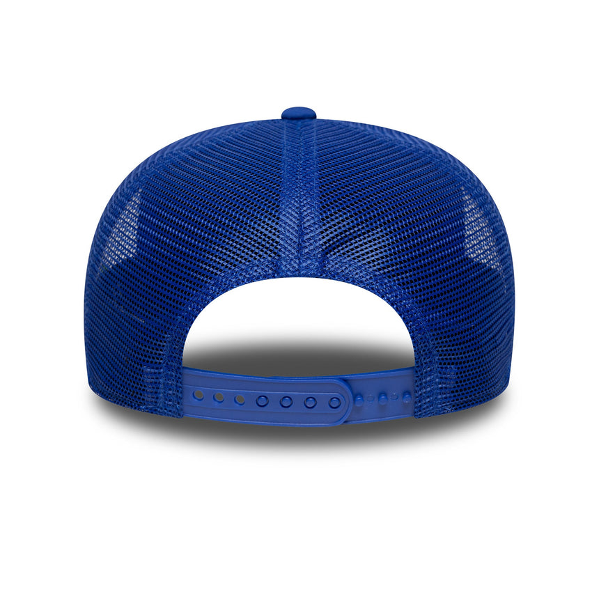 Casquette Valentio Rossi n°46, trucker, VR46, New Era, 9SEVENTY, bleu