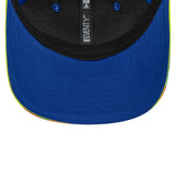 Casquette Valentio Rossi n°46, trucker, VR46, New Era, 9SEVENTY, bleu