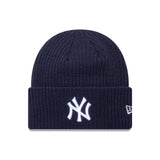 Bonnet New York Yenkees, large bord-côte, New Era, bleu