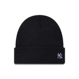 Bonnet des New York Yankees, logo mini, à revers, taille standard, bleu