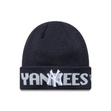 Bonnet New York Yankees, logotype, bleu