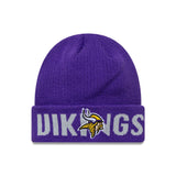 Bonnet des Vikings du Minnesota, logotype, violet