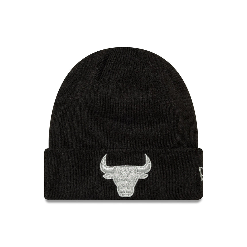 Bonnet Chicago Bulls, Craft, métallique, New Era, noir