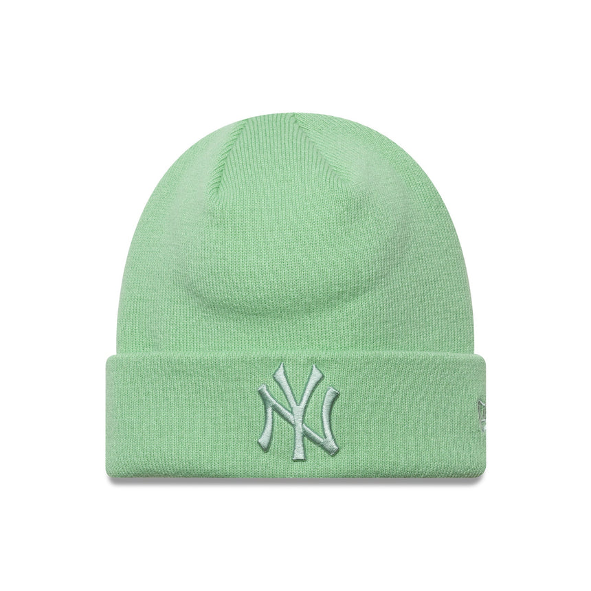 Bonnet New York Yenkees, pour femmes, essentiel de la ligue, New Era, vert