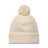 Bonnet New York Yankees, pompon métallique, pour femme, New Era, beige