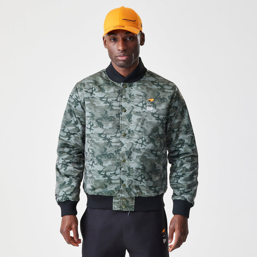 Veste bomber McLaren, réversible, New Era, multicolore