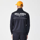 Pull McLaren, à fermeture éclair complète, New Era, noir