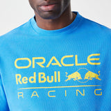 T-shirt Red Bull Racing, oversize, New Era, bleu