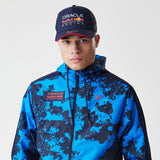 Veste Red Bull Racing, Windrunner, New Era, camouflage bleu