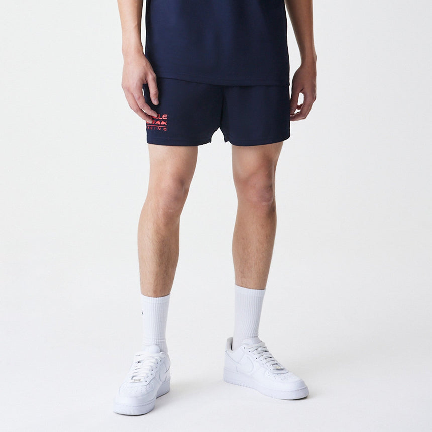 Shorts de football Red Bull Racing, New Era, bleu