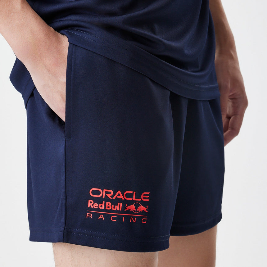 Shorts de football Red Bull Racing, New Era, bleu