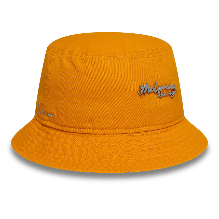 McLaren x Reiss casquette bucket, à coupe fuselée, New Era, orange