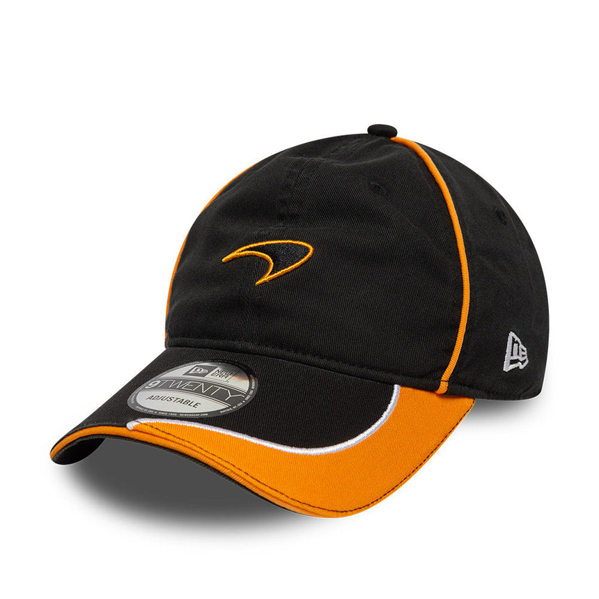 Casquette Mclaren x Reiss, lavée, New Era, 9TWENTY, noire