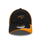 Casquette Mclaren x Reiss, lavée, New Era, 9TWENTY, noire