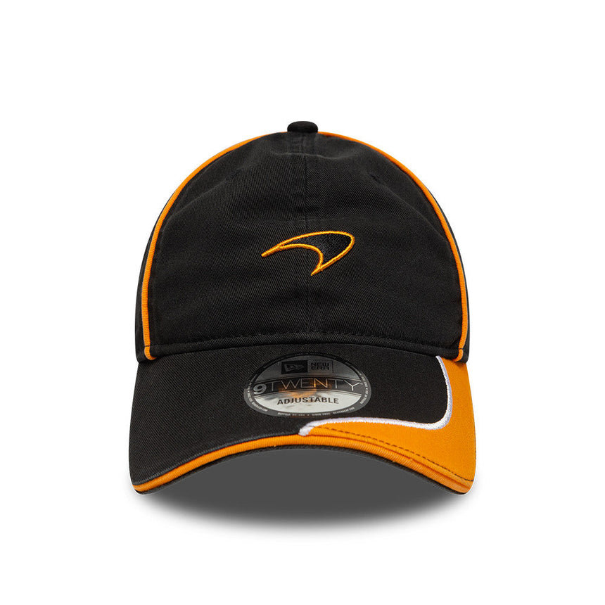 Casquette Mclaren x Reiss, lavée, New Era, 9TWENTY, noire
