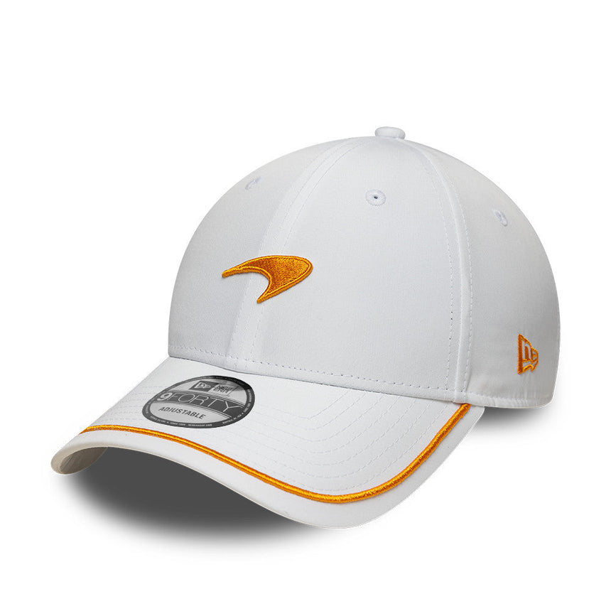 casquette McLaren, saisonnière, New Era 9FORTY, blanche