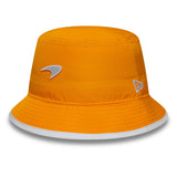 Casquette bucket McLaren x Reiss, de saison, ajustée, New Era, 9FORTY, orange