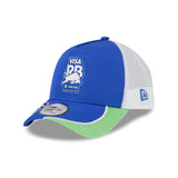 Casquette Visa RB, trucker, édition spéciale Las Vegas, Isack Hadjar, New Era, 9FORTY, bleu