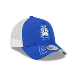 Casquette Visa RB, trucker, édition spéciale Las Vegas, Isack Hadjar, New Era, 9FORTY, bleu
