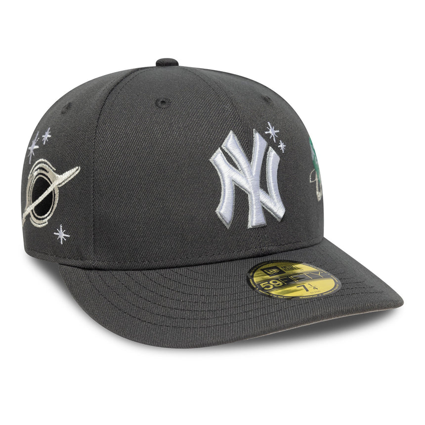 Casquette Yankees de New York, PLANET ICON, 59FIFTY, PC, camouflage, noir