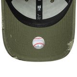 Casquette New York Yankees, badge vieilli, New Era, 9FORTY, marron