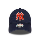 Casquette New York Yankees, bouclé pour femme, New Era, 9TWENTY, bouclé, bleu