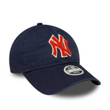 Casquette New York Yankees, bouclé pour femme, New Era, 9TWENTY, bouclé, bleu
