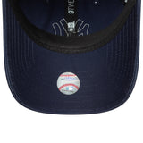 Casquette New York Yankees, bouclé pour femme, New Era, 9TWENTY, bouclé, bleu