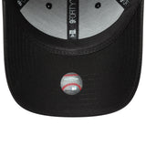 Casquette des New York Yankees, dos à nœud satiné, New Era, 9FORTY, pour femmes, noir