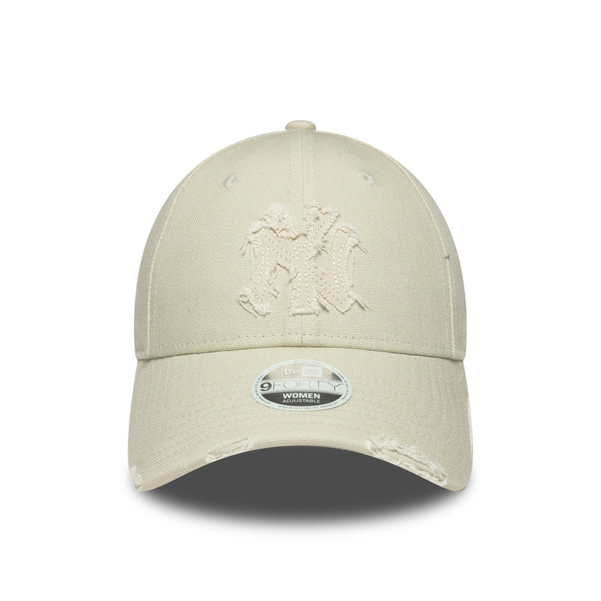 <title>Casquette New York Yankees, usée, New Era, 9FORTY, gris, pour femmes</title>