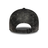 Casquette des Yankees de New York, PU usé, 9TWENTY, uni, noire