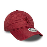 Casquette des Yankees de New York, rembourrée, New Era, 9TWENTY, rouge