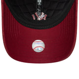 Casquette des Yankees de New York, rembourrée, New Era, 9TWENTY, rouge