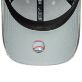 Casquette New York Yankees, métallique, New Era, 9FORTY, pour femmes, argent